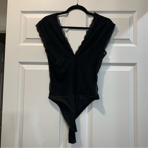 Zara lace bodysuit size small